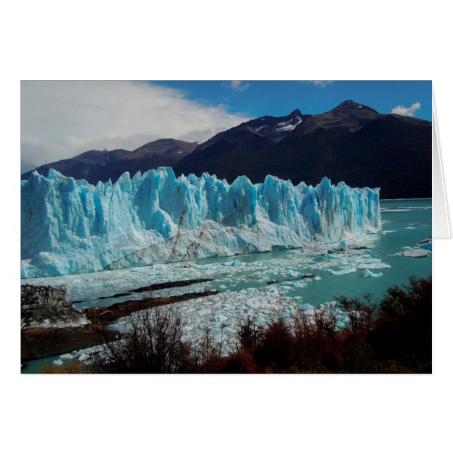 Perito Moreno Glacier Front In The Andes (Front Horizontal)