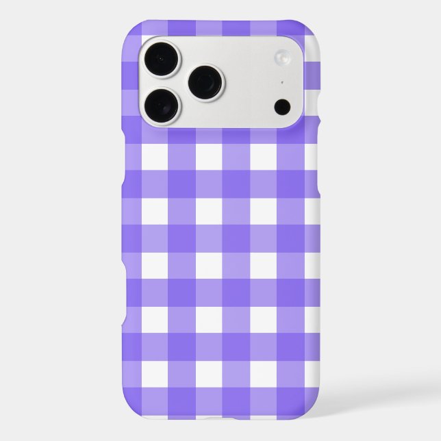 Periwinkle and white gingham (Back)