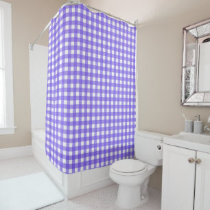 Periwinkle and white gingham