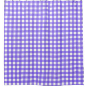 Periwinkle and white gingham