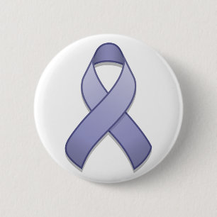 Periwinkle Awareness Ribbon Button