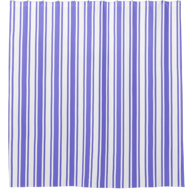 Periwinkle blue and white candy stripes (Front)