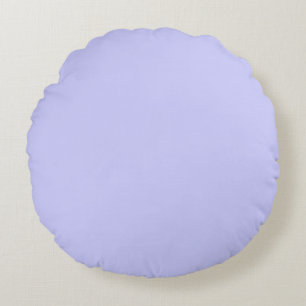 Periwinkle Blue Round Pillow