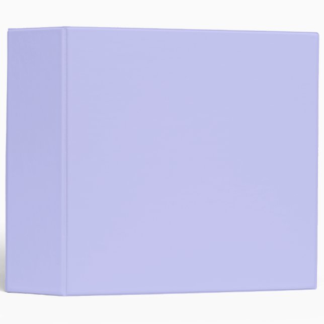Periwinkle Blue Solid Colour | Trendy Colour Binder (Front/Spine)