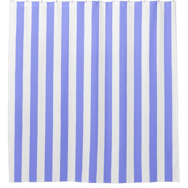 Periwinkle Blue White Vertical Stripe NL #0 (Front)