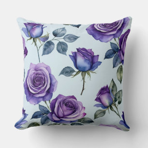 Periwinkle Dreams Throw Pillow