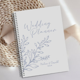 Periwinkle Flowers Boho Wedding Planner
