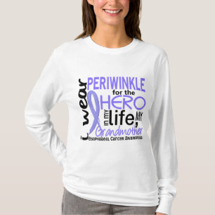 Periwinkle For Hero Grandmother Esophageal Cancer T-Shirt