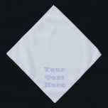 Periwinkle Grey Soft Pale White Pastel Solid Colou Bandana<br><div class="desc">Bandana Perfect For Your Pets printed with Periwinkle Grey Soft Pale White Pastel Solid Colour background illustration and select products by TheFabricSeal print on demand shop at Zazzle.com #ZazzleMade https://www.zazzle.com/store/thefabricseal TheFabricSeal©️Original.  Periwinkle is a colour that is named after a flower of the same name. It is a light and subtle...</div>
