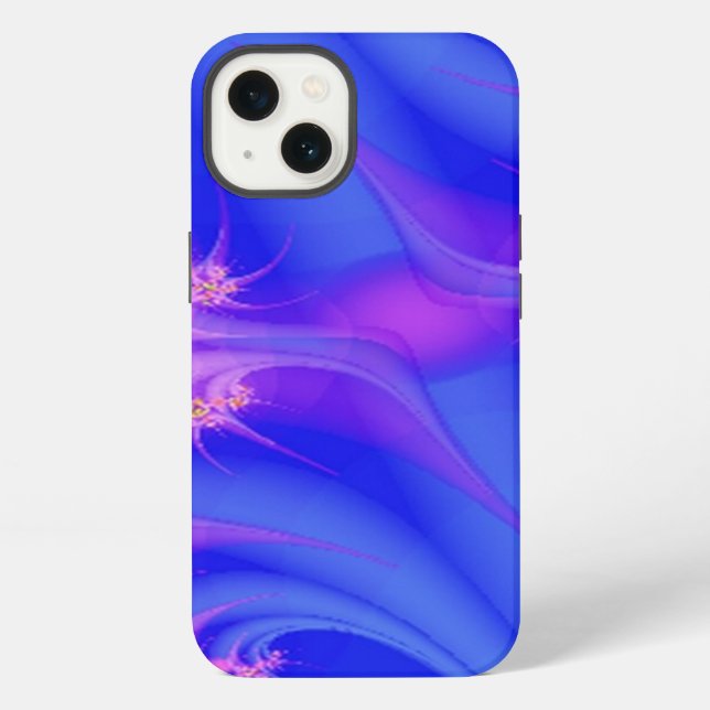 Periwinkle Pleasure iPhone Case (Back)