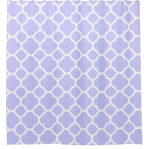 Periwinkle Quatrefoil Pattern