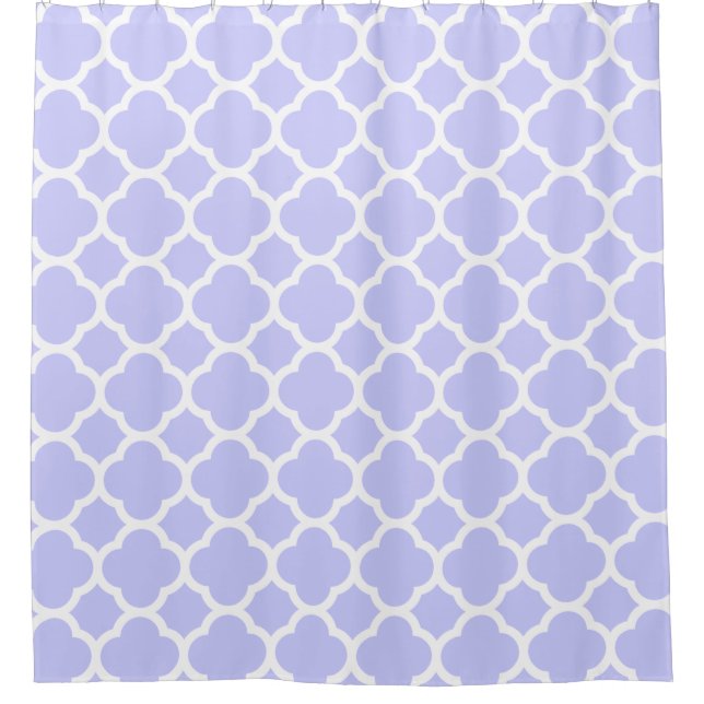 Periwinkle Quatrefoil Pattern (Front)