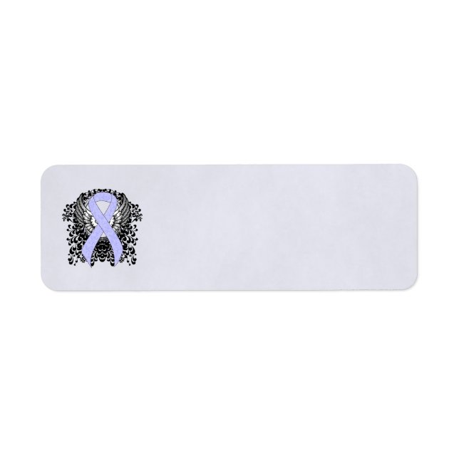 Periwinkle Ribbon with Wings (Front)