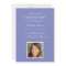 Periwinkle Script Name Photo Graduation Party