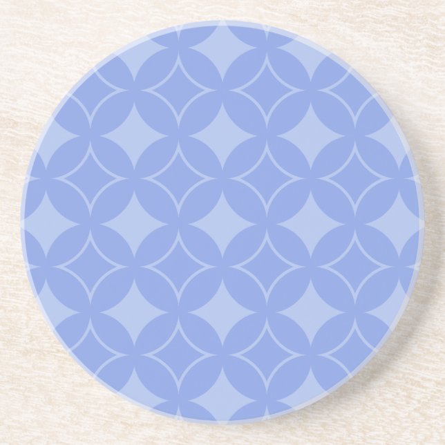 Periwinkle shippo coaster (Front)