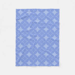 Periwinkle shippo fleece blanket