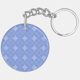 Periwinkle shippo keychain