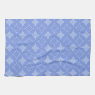 Periwinkle shippo kitchen towel