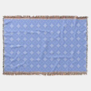 Periwinkle shippo throw blanket