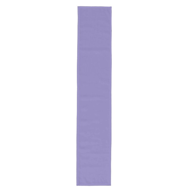 Periwinkle Solid Colour Medium Table Runner (Front)