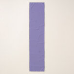 Periwinkle Solid Colour Scarf<br><div class="desc">Periwinkle Solid Colour nice minimal plain design. Order as shown or use the Customize design tool to add your own text, artwork, design, or photo. Periwinkle is a colour in the blue and violet family, also called lavender blue, may be considered a pale tint of purple or a "pastel purple"....</div>