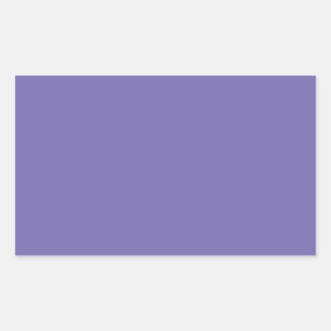 Periwinkle Solid Colour Sticker (Front)
