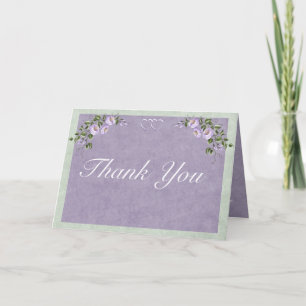 Periwinkle Thank You Cards