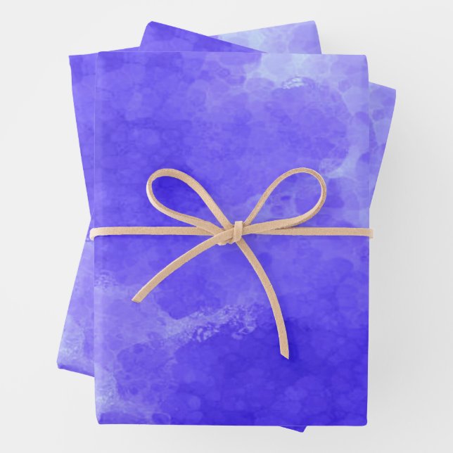 Periwinkle Wrapping Paper (In situ)