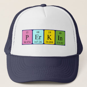 Perkin periodic table name hat