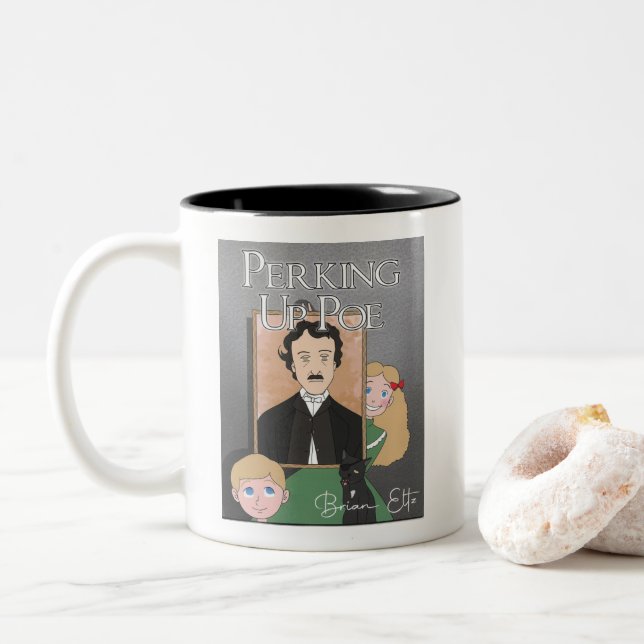 Perking Up Poe Mug (With Donut)