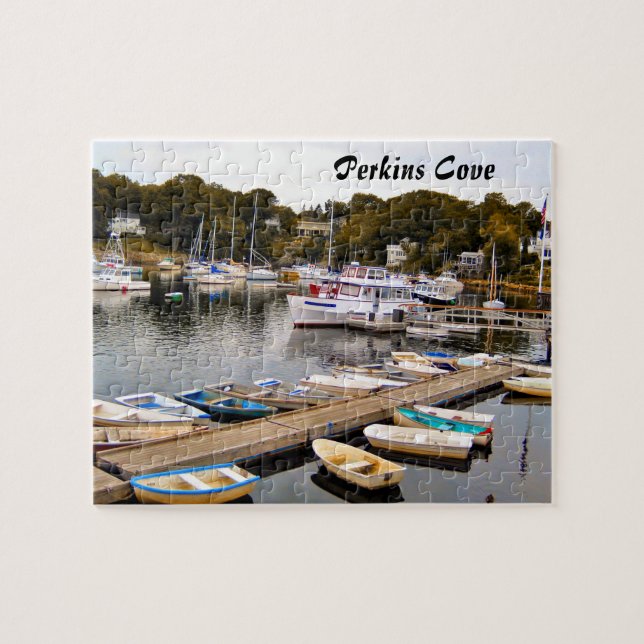 Perkins Cove Jigsaw Puzzle (Horizontal)