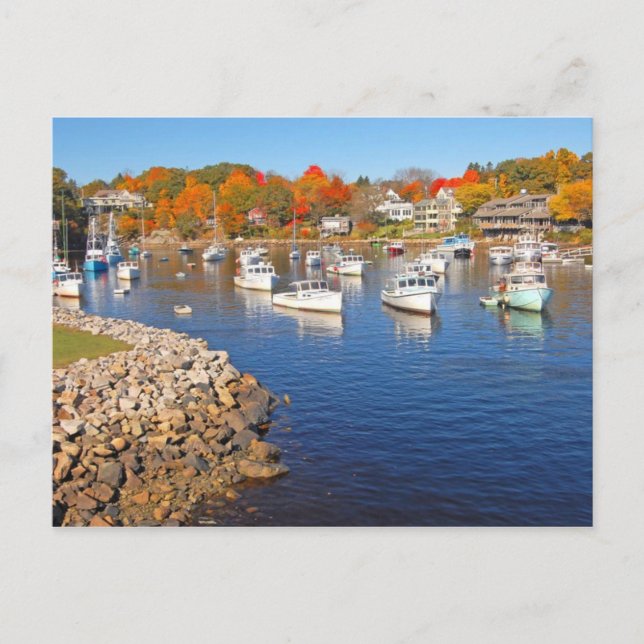 Perkins Cove Postcard (Front)
