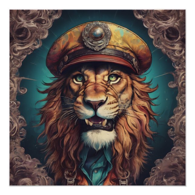 Perkins the Lion Poster (Front)