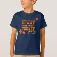 PERKY FOR SOME TURKEY Kids Matching Thanksgiving 