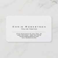 Perle arrondi coin Charming Carte de visite