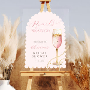 Perles d'Arch et Prosecco Rose Fête de Mariage