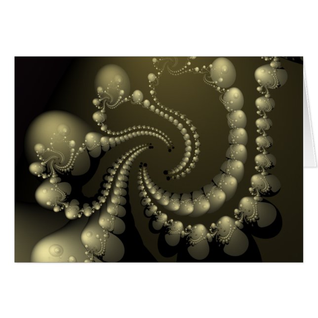 Perles d'art de fractale de la sagesse (Devant horizontal)