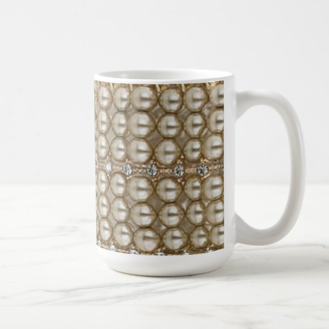 Perles et diamants de tasse (Droite)