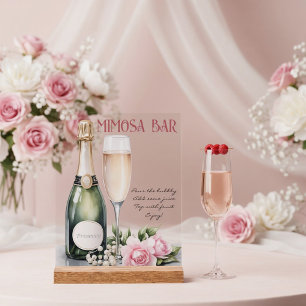 Perles et Prosecco Bar à Mimosa pour Enterrement d
