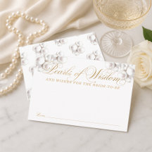 Perles et Prosecco Perles de Sagesse Cartes de Con