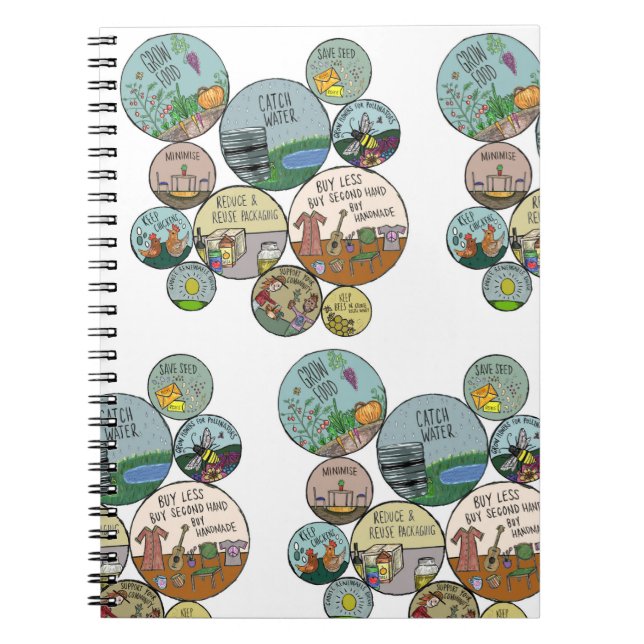 Permaculture Hacks  Notebook (Front)