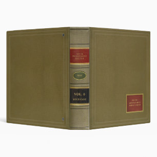Permanent A.L.R. Digest Style Vintage Distressed Binder