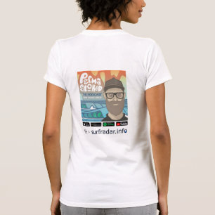 Permastoked + surfradar.info, women T-Shirt