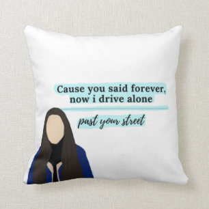 permis de conduire par olivia rodrigo coussin