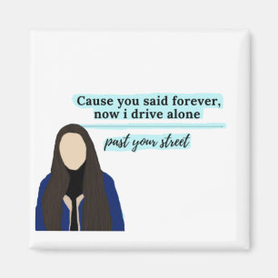 permis de conduire par olivia rodrigo magnet