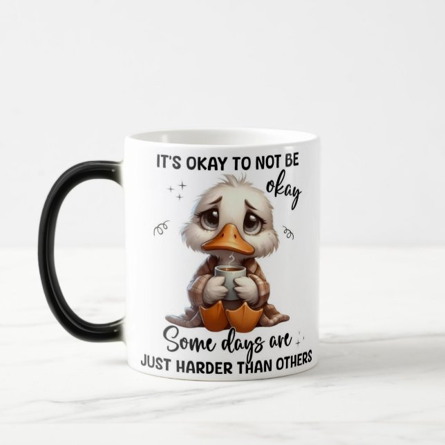 *"Permission to Feel: It's Okay to Not Be Okay"*   Magic Mug (Left)