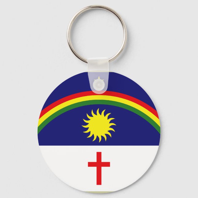 Pernambuco, Brazil Keychain (Front)