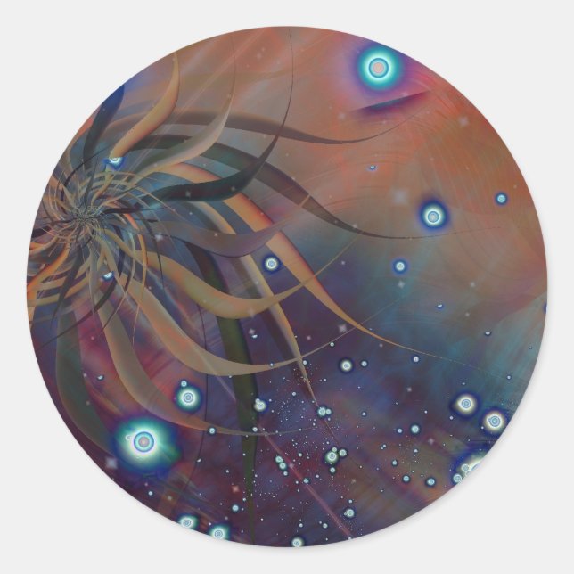 Pernicious Rapture Classic Round Sticker (Front)