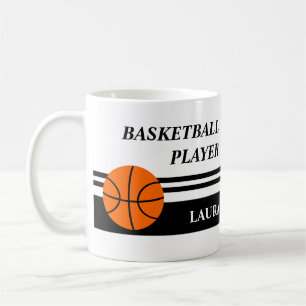 Peronalized Basketball Coffee Mug