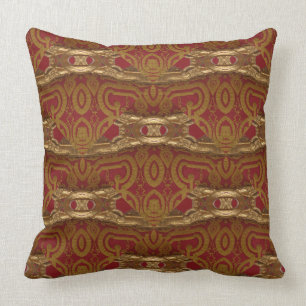 Peronnelle Victoire Baroque Romantic Pattern Throw Pillow